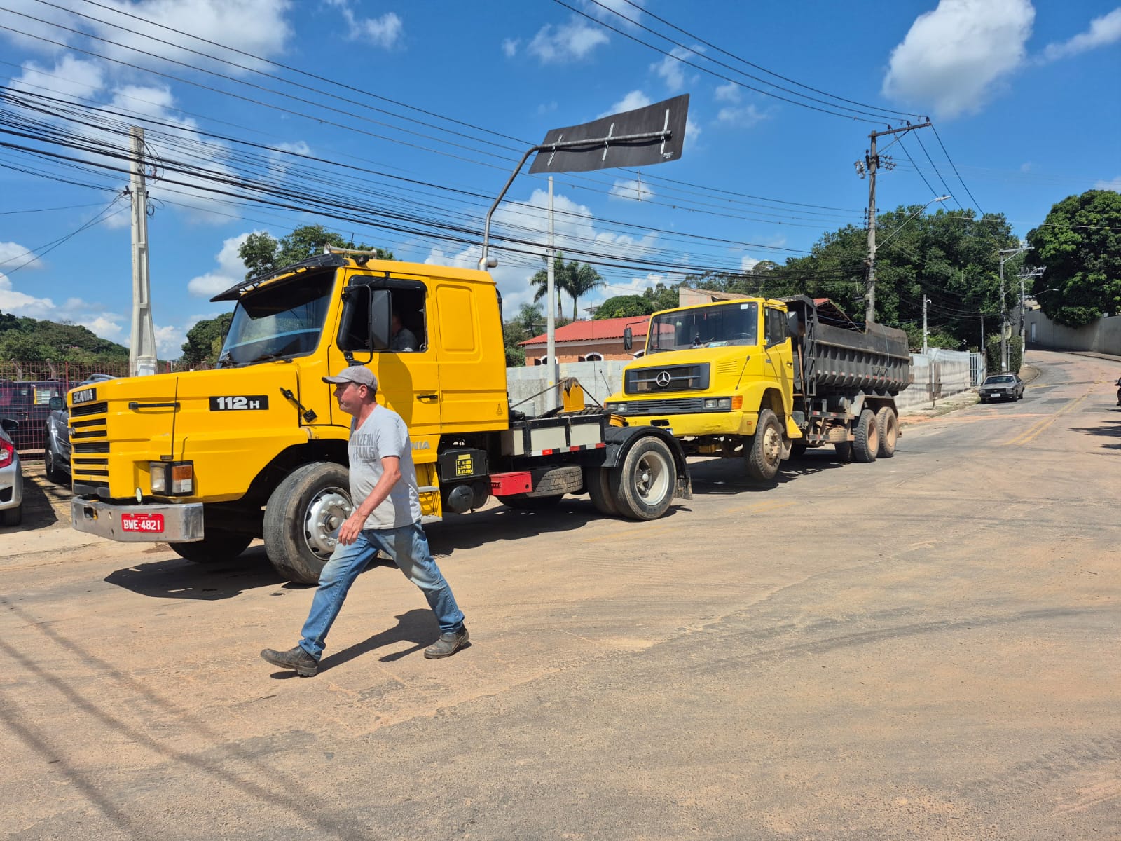 Transporte de caminhão leve, pesado e extra pesado